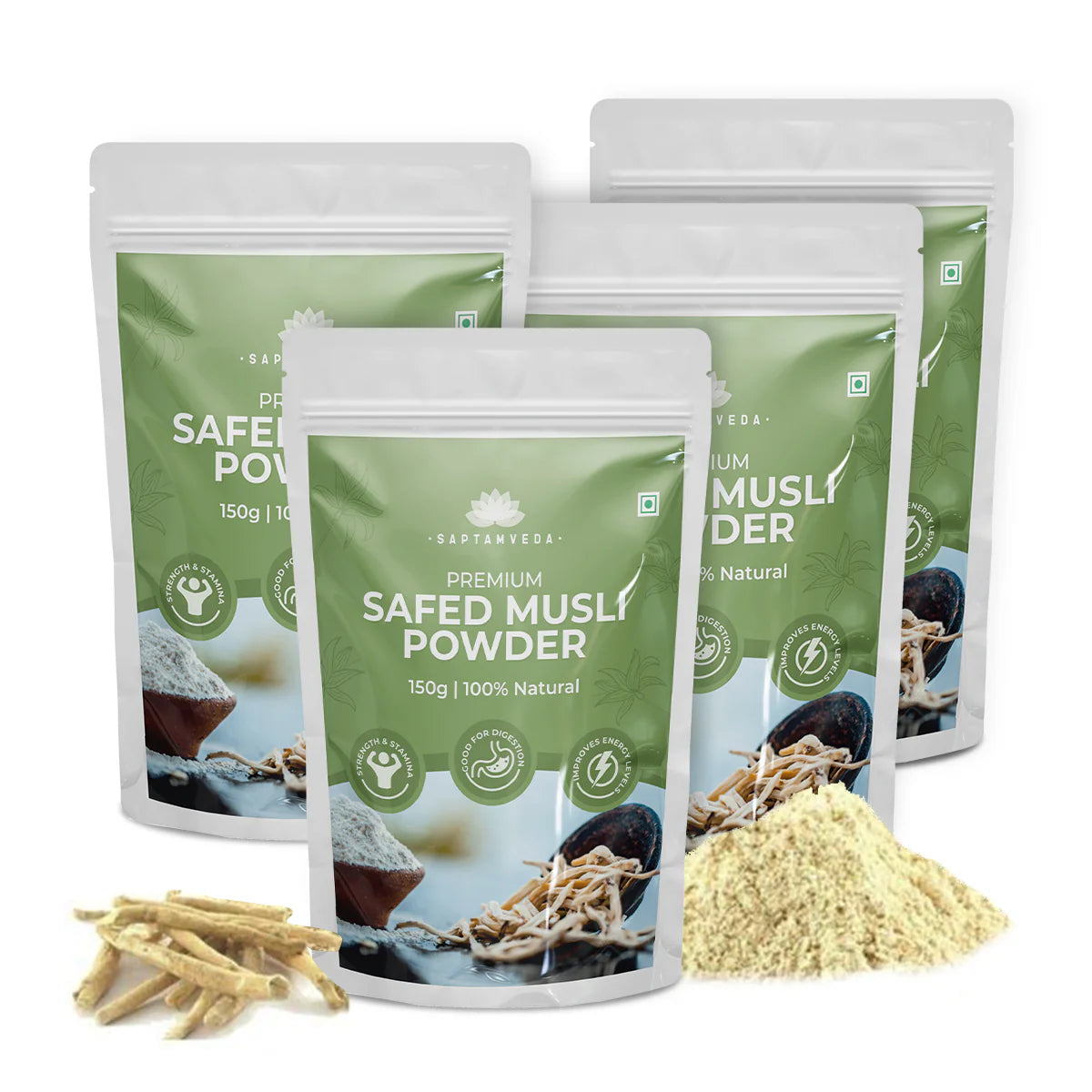 Premium Safed Musli Powder| Energy, Strength, Mens Wellness