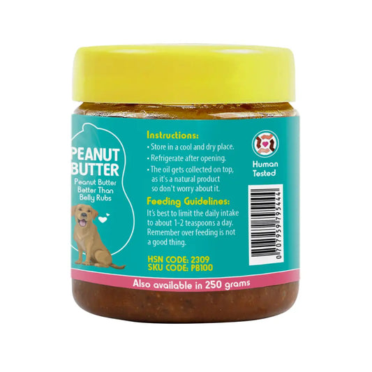 Natural Peanut Butter for Pets | Healthy Coat, Strong Immunity & Digestion Support