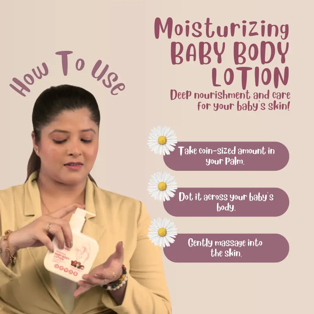 Baby Body Lotion with A2 Ghee & Oat Milk