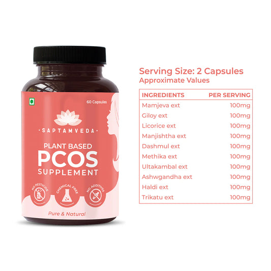 Natural PCOS Supplement | Mamjeva, Licorice & Methika