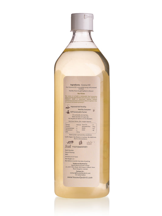 Cold-Pressed Coconut Oil