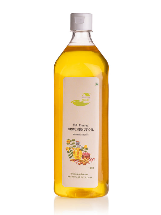 Cold-Pressed Groundnut Oil