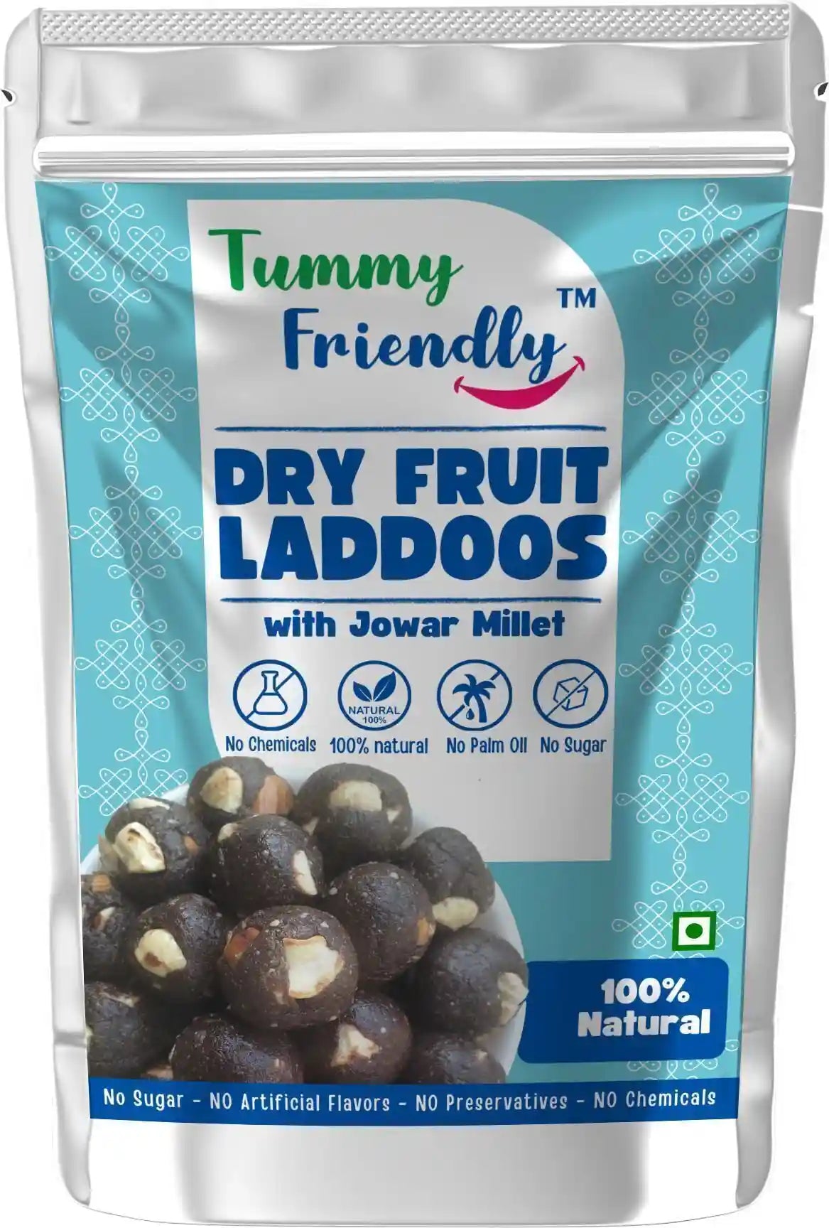 Jowar Dry Fruit Laddoo | Healthy Snack, Energy Bar Replacement for Kids & Adults