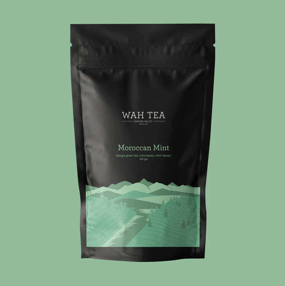 Moroccan Mint Tea | Refreshing Green Tea Infused with Natural Mint Leaves
