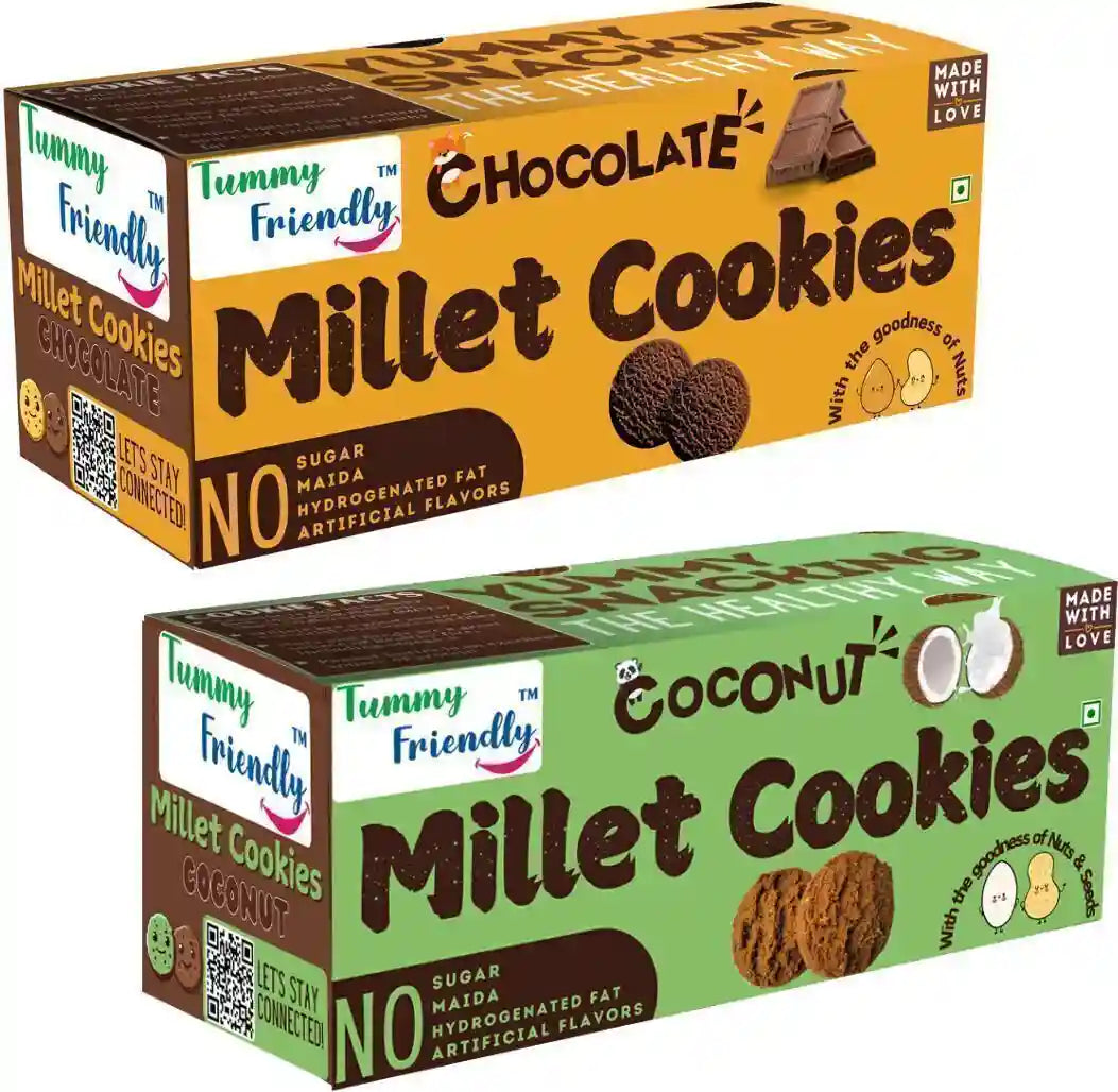 Ragi Millet Cookies | Combo Pack of 2