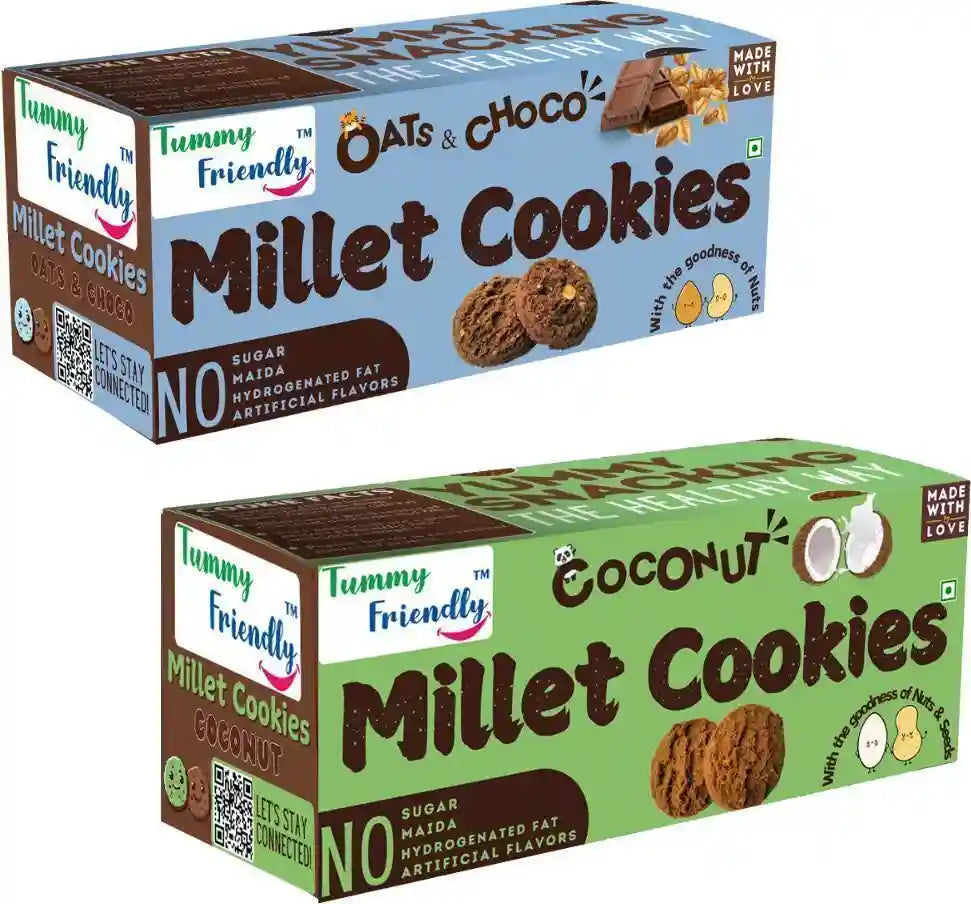 Ragi Millet Cookies | Combo Pack of 2