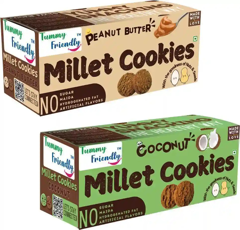 Ragi Millet Cookies | Combo Pack of 2