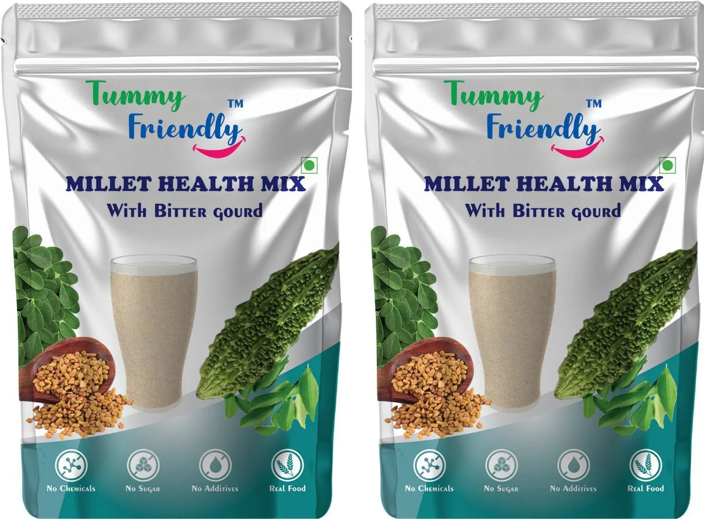 Organic Health Mix | Bittergourd, Methi Seeds, Moringa Leaves