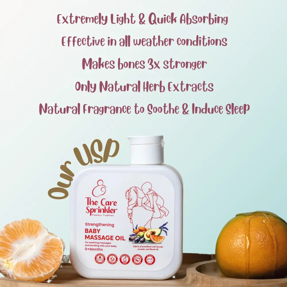 Baby Massage Oil | 100% Natural
