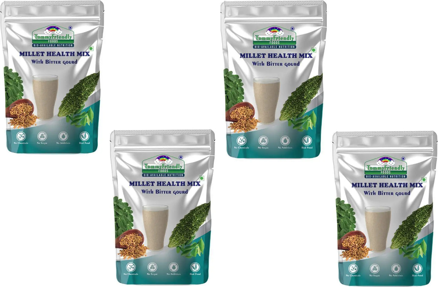 Organic Health Mix | Bittergourd, Methi Seeds, Moringa Leaves