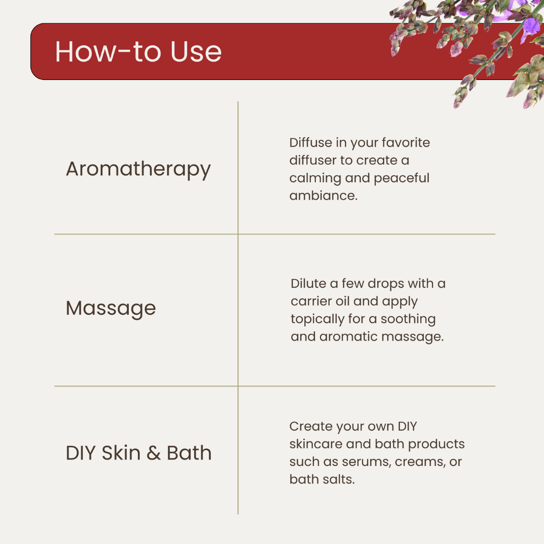 Clary Sage Essential Oil