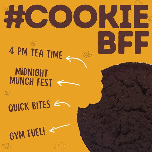 Millet Chocolate Cookies | Healthy Ragi & Oats Jaggery Cookies (75g)