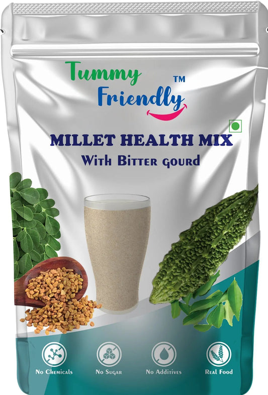Organic Health Mix | Bittergourd, Methi Seeds, Moringa Leaves