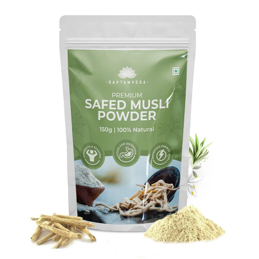 Premium Safed Musli Powder| Energy, Strength, Mens Wellness