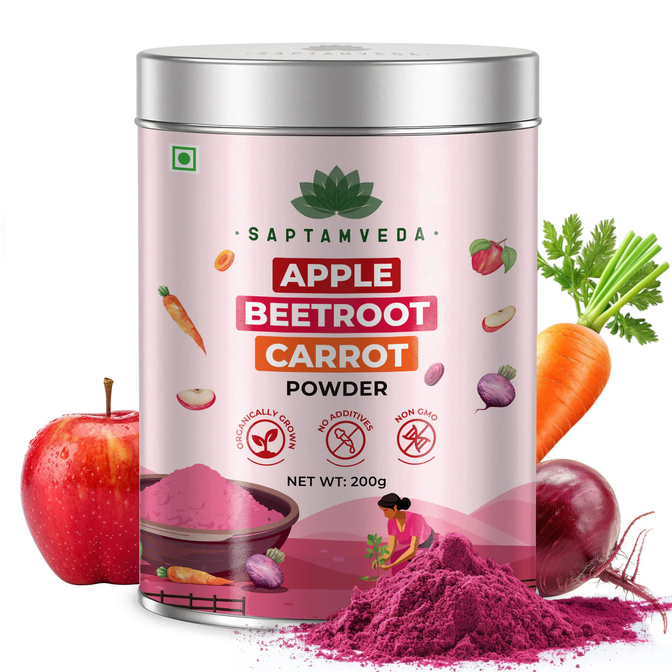 ABC Powder | Apple, Beetroot & Carrot Blend