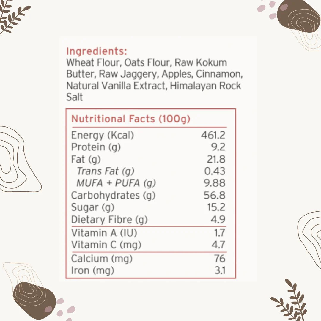 Apple Cinnamon & Oatmeal Cookies