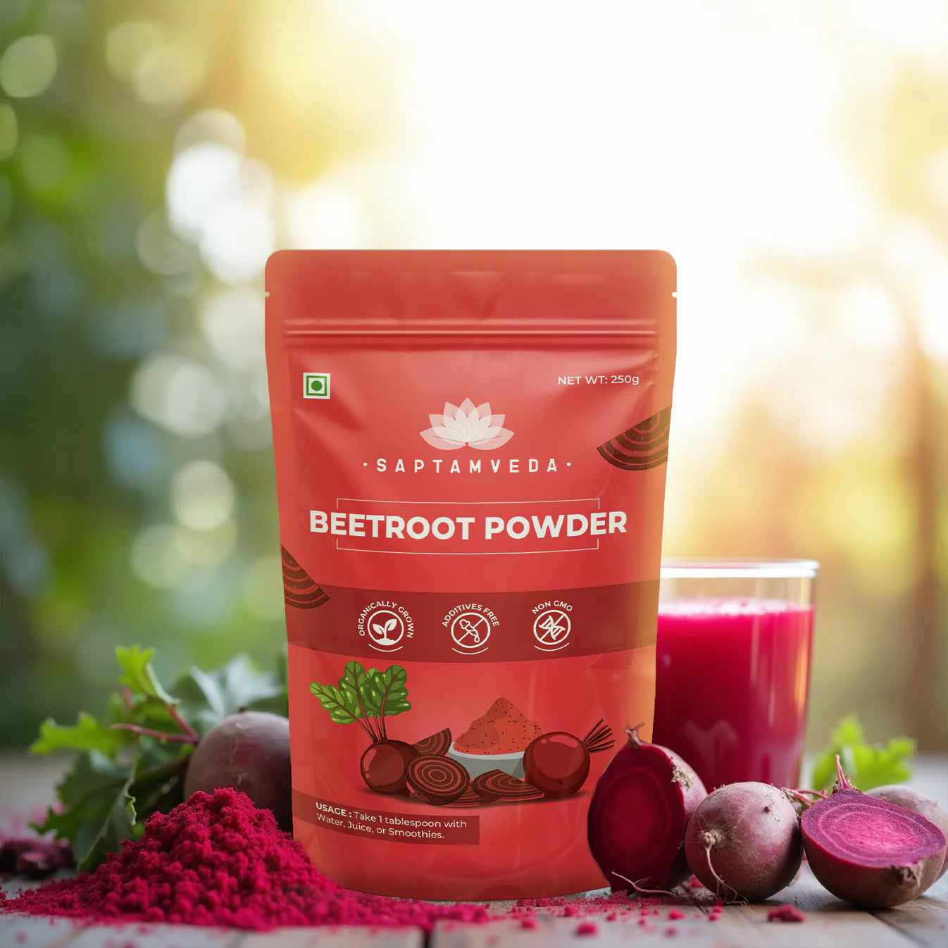 100% Natural Beetroot Powder | Organic Superfood