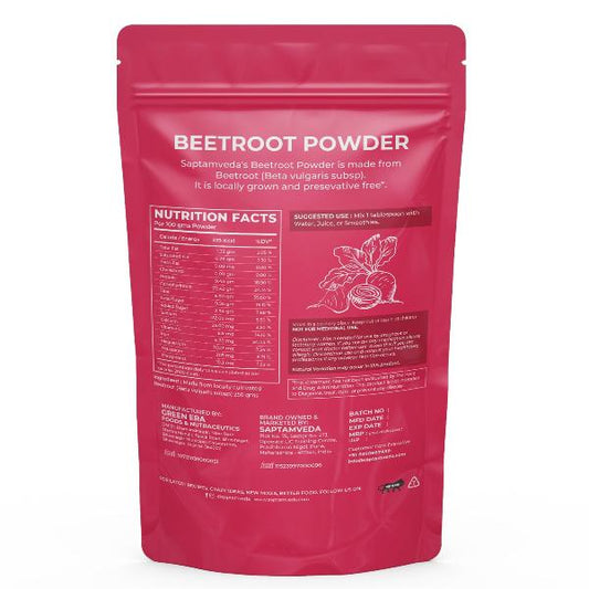 100% Natural Beetroot Powder | Organic Superfood