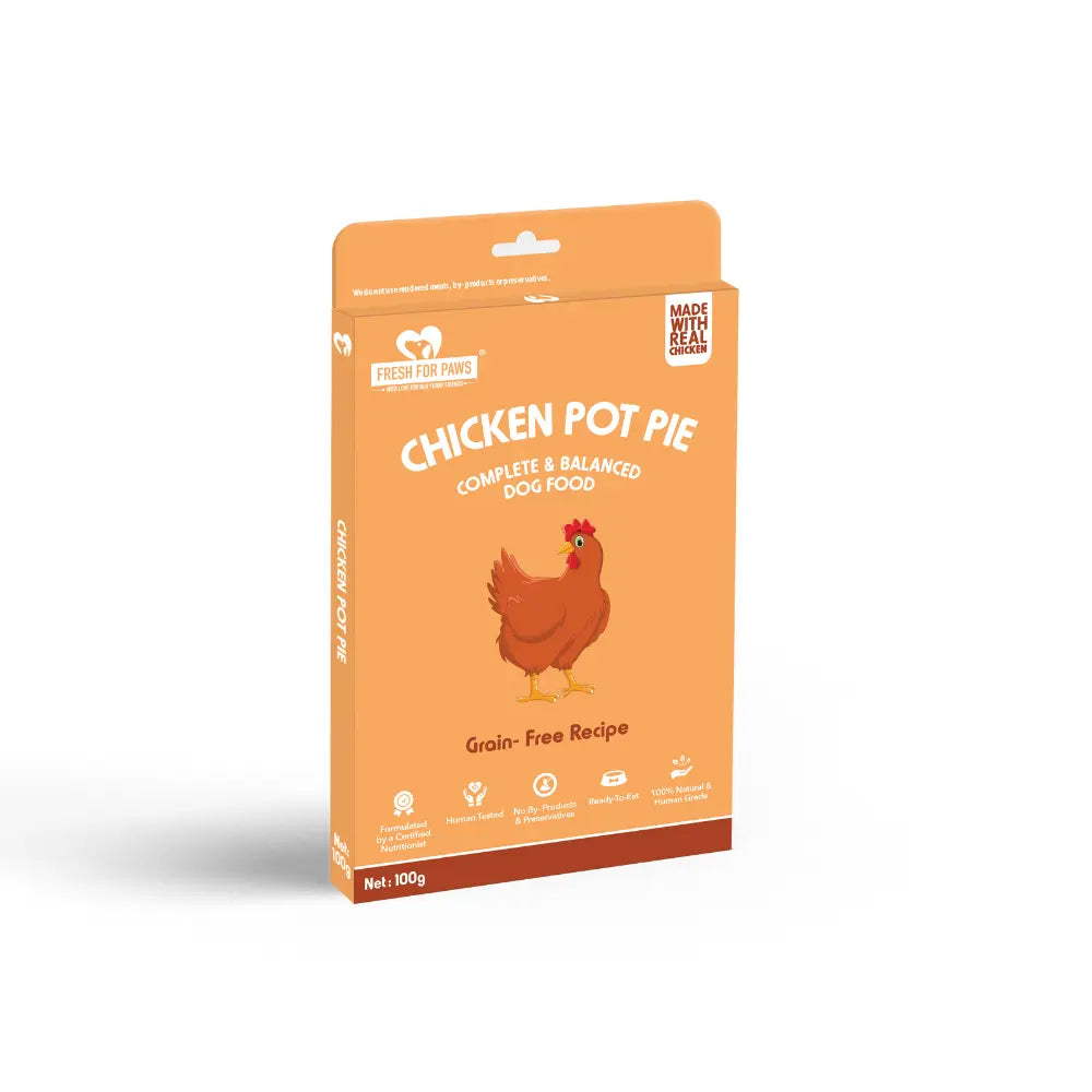 Chicken Pot Pie | Vegan Pet Food | For Dogs & Cats