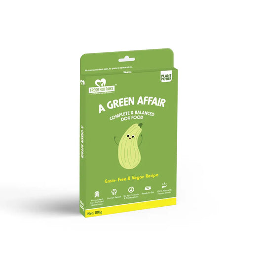 Green Affair | Plant-Based Dog Food | Vegan, Grain-Free, Nutrient-Rich Complete Meal