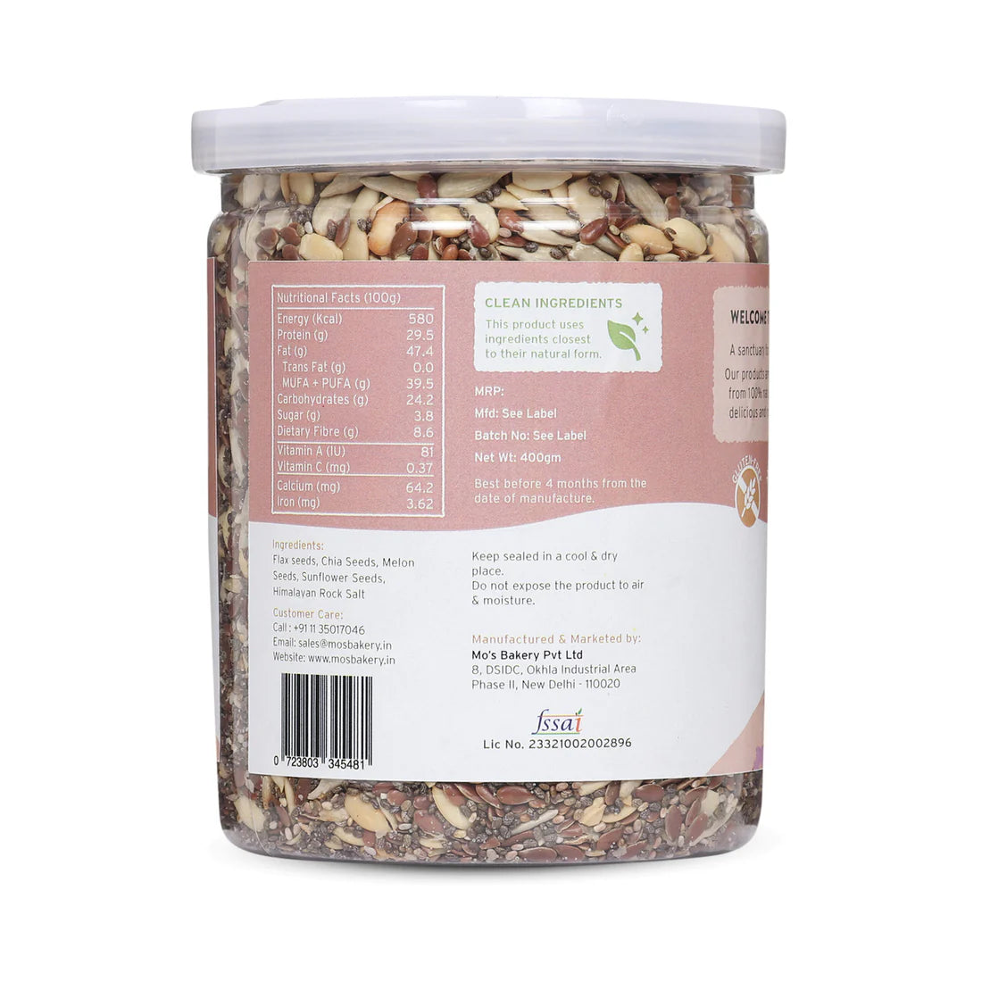 Classic Salted Triple Omega Seeds Mix