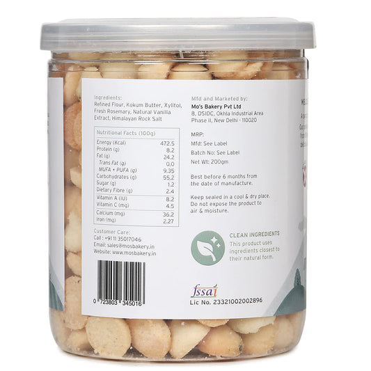 Sugar-Free Rosemary Cookies