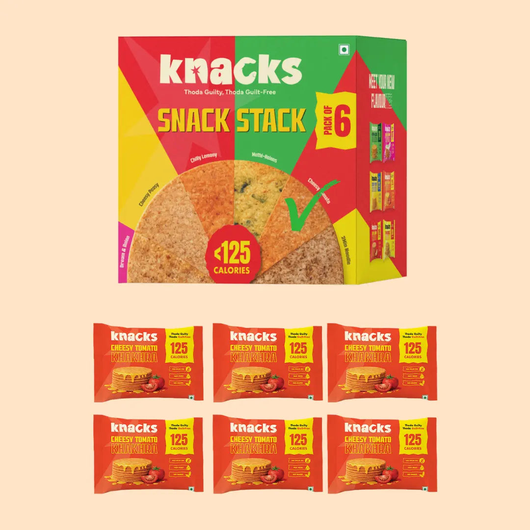 Cheesy Tomato Coin Khakhra | No Palm Oil | Not Fried | No Maida | Crunchy Whole Wheat Snack