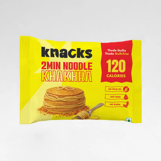 2Min Noodle Coin Khakhra | No Palm Oil | Not Fried | No Maida | Crunchy Whole Wheat Snack