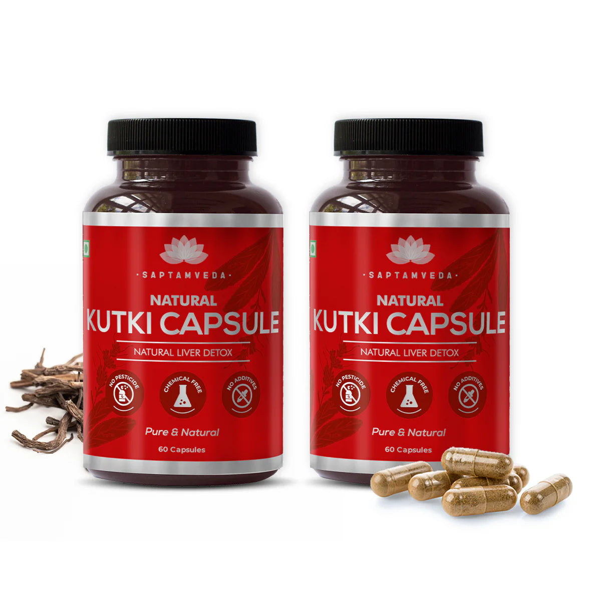 Natural Kutki Capsules | Liver & Gut Detox