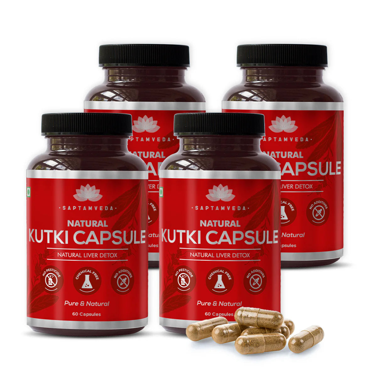 Natural Kutki Capsules | Liver & Gut Detox