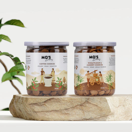 Everyday Cookies Combo | Wheatflour Jaggery & Sugar-Free Coffee Cookies