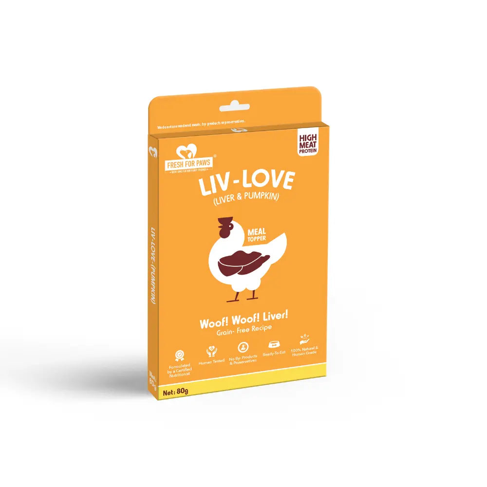 Liv-Love | Healthy Meal Topper for Dogs & Cats