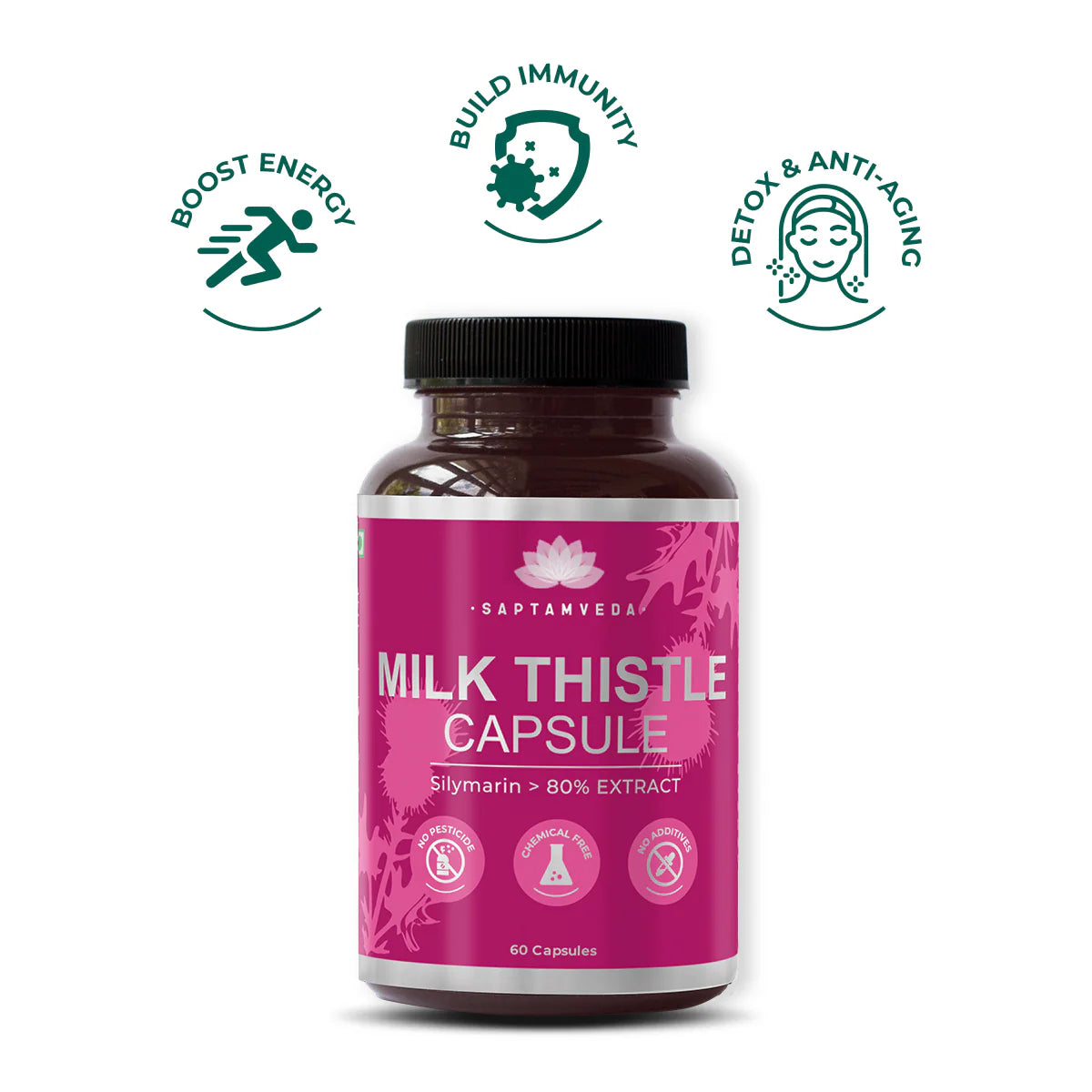 Herbal Liver Detox Supplement | Milk Thistle Extract