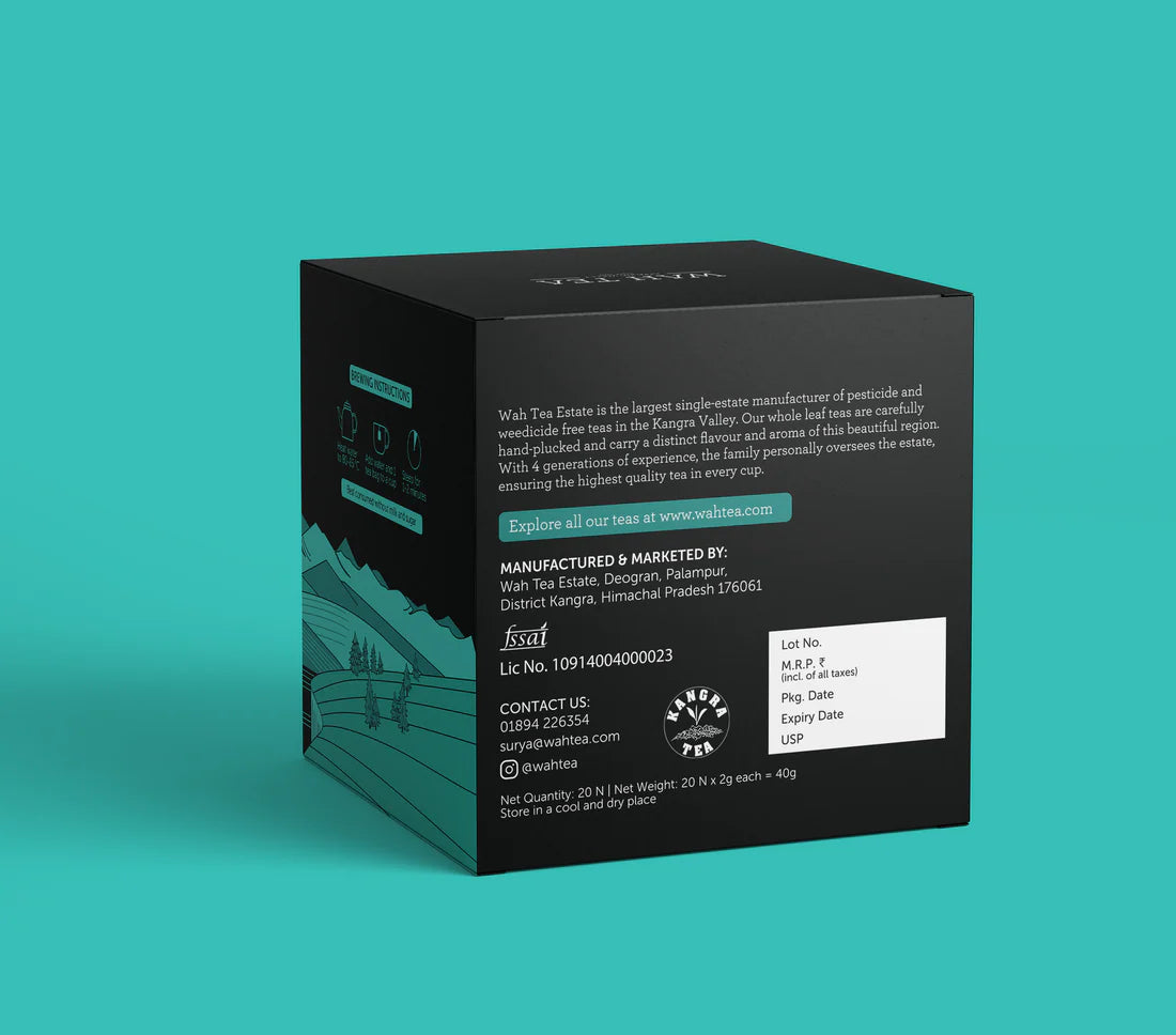 Mint Tea Bags | Refreshing Green Tea