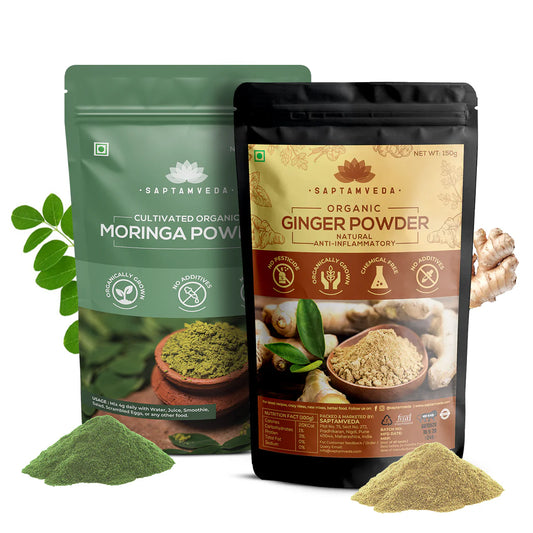 Moringa & Ginger Powder | 150g Each
