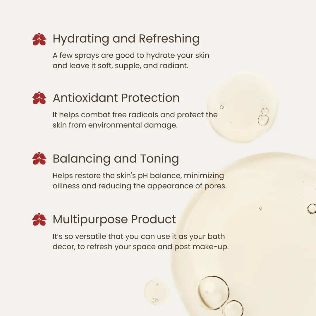 Rose Water | Face Mist & Toner