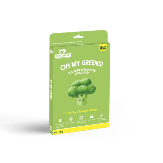 Oh My Greens | Vegan & Grain-Free Dog Food