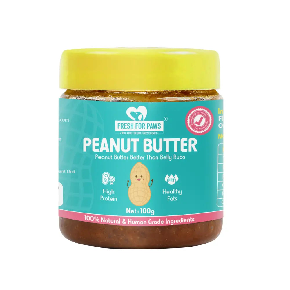 Natural Peanut Butter for Pets | Healthy Coat, Strong Immunity & Digestion Support