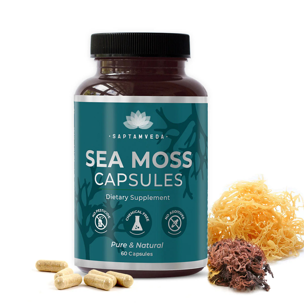 Irish Sea Moss Capsules | Immunity & Detox | Vegan