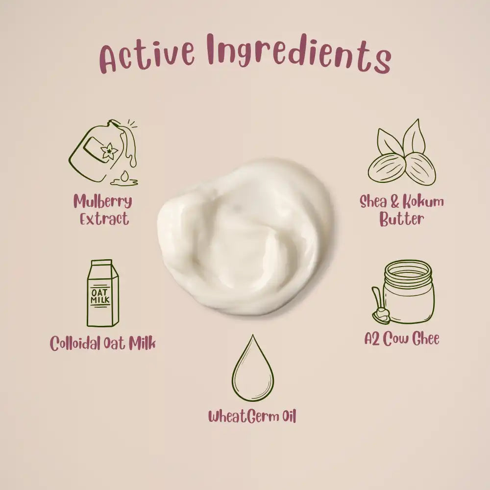 Baby Body Lotion with A2 Ghee & Oat Milk