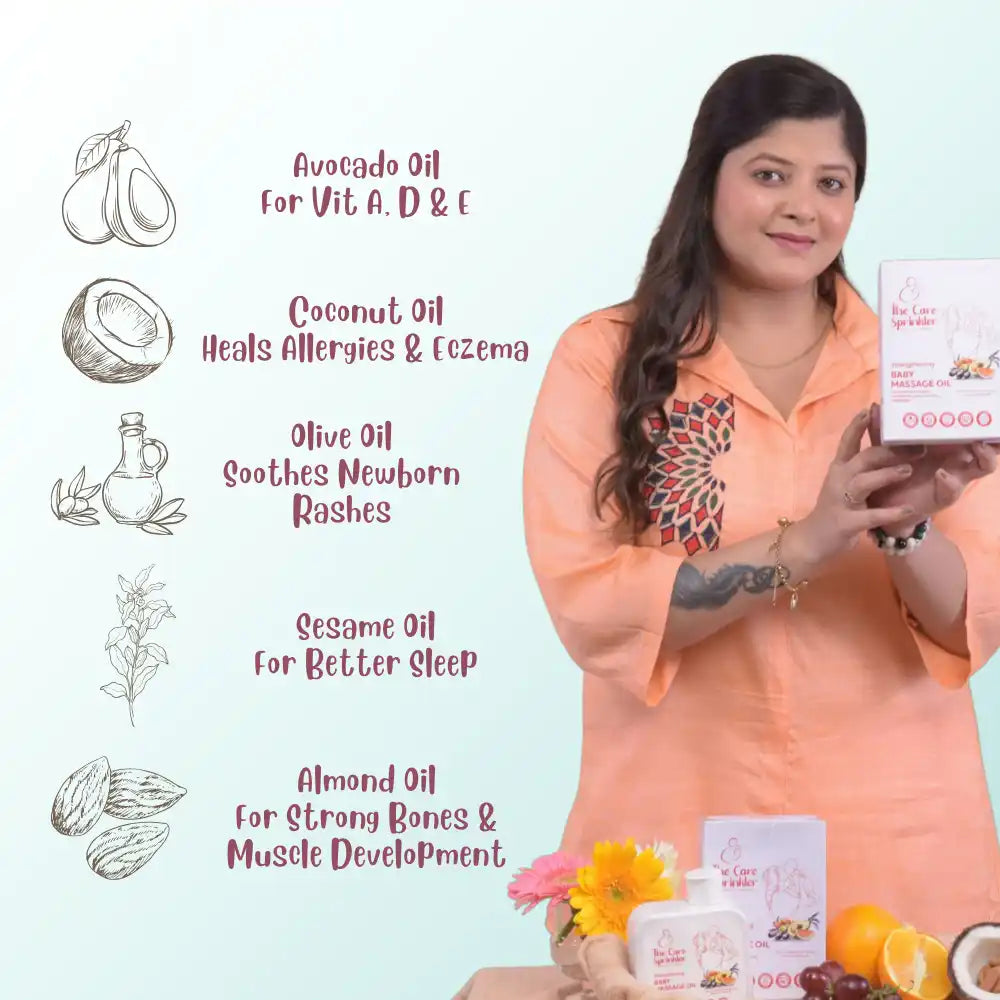 Baby Massage Oil | 100% Natural