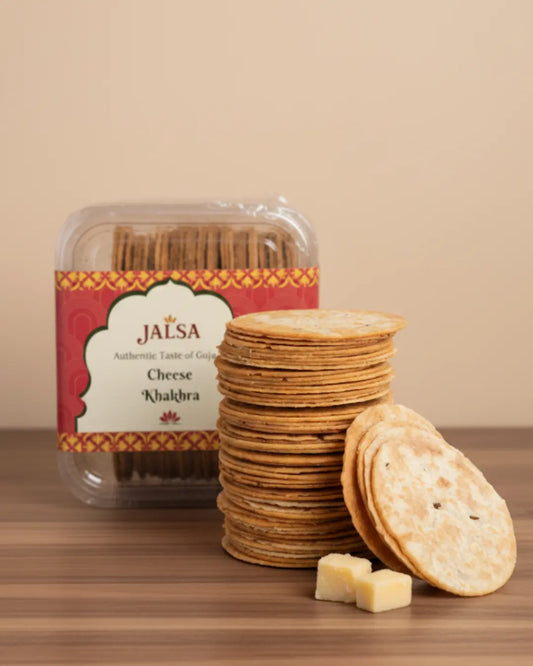Cheese Coin Khakhra | Baked Crunchy Cheesy Snack