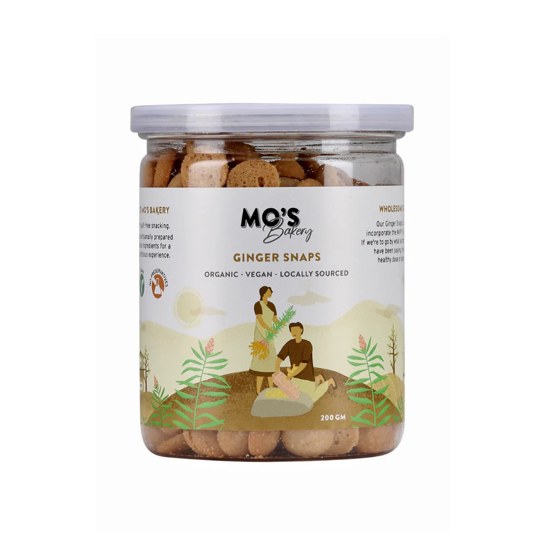 Ginger Snaps | Vegan Snack