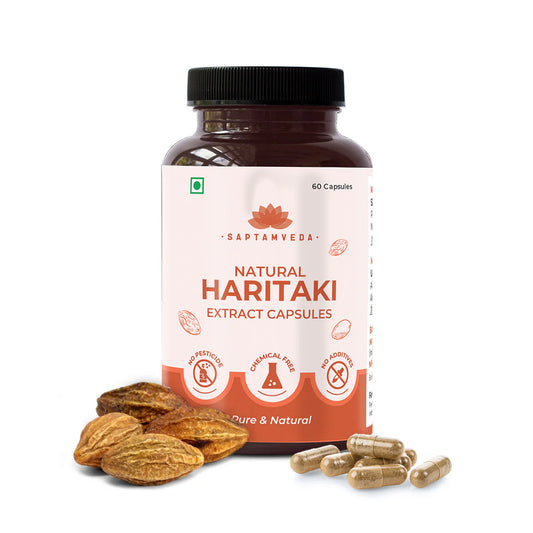Natural Haritaki Capsules | Detox & Cleanser