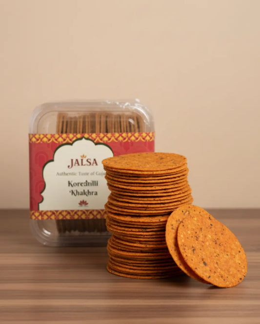 Korean Chilli Coin Khakhra | Baked Crunchy Global Fusion Snack