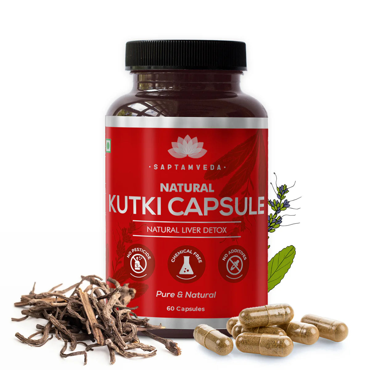Natural Kutki Capsules | Liver & Gut Detox