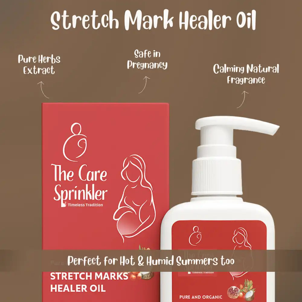 Stretch Mark Healer Oil | 100% Natural, Hydrating Formula