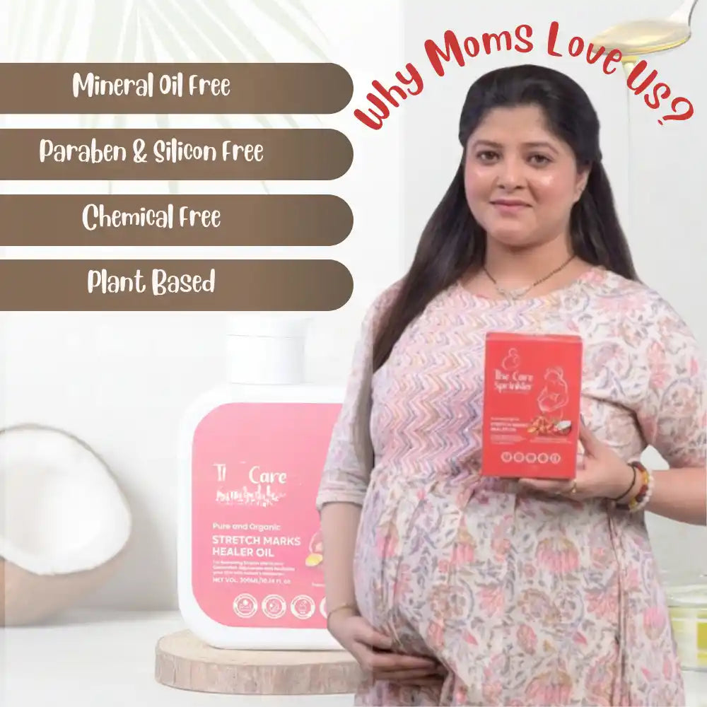 Stretch Mark Healer Oil | 100% Natural, Hydrating Formula