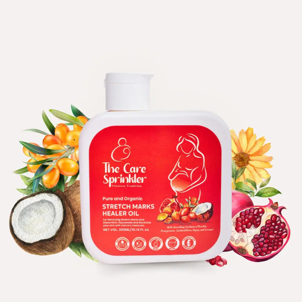 Stretch Mark Healer Oil | 100% Natural, Hydrating Formula